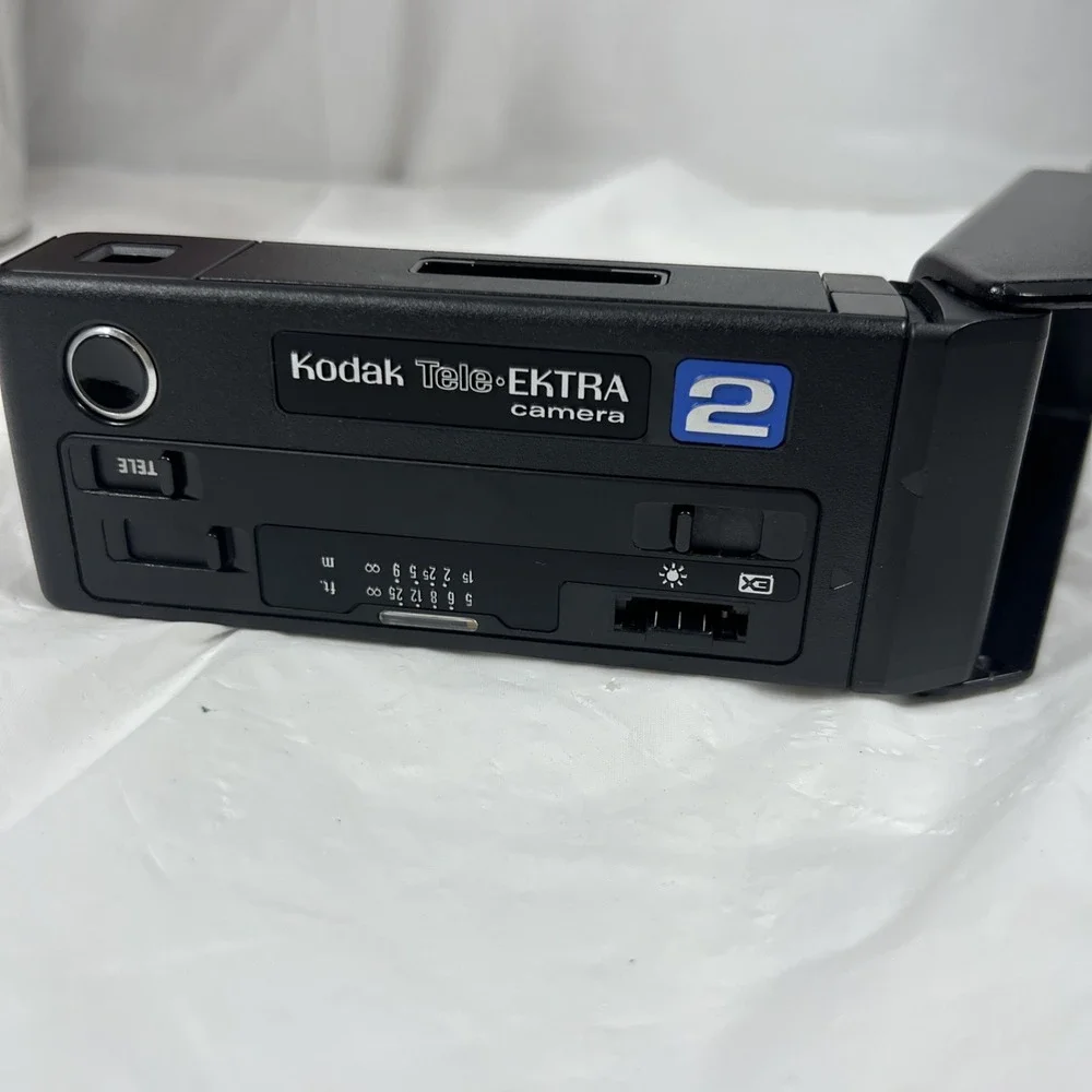 Kodak Tele-Ektra 2 Instamatic 110 Film Camera‎ Untested. With Swing Cover